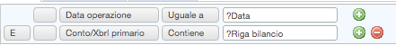 Query in Erpy per vouching conto economico