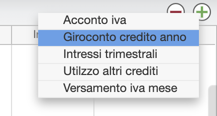 Giroconto credito IVA compensabile