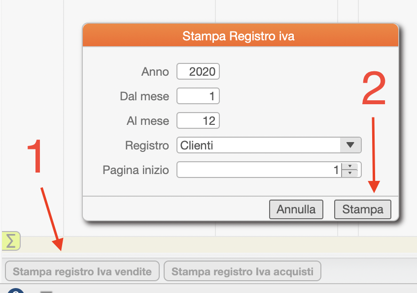 Stampa registri IVA con Erpy